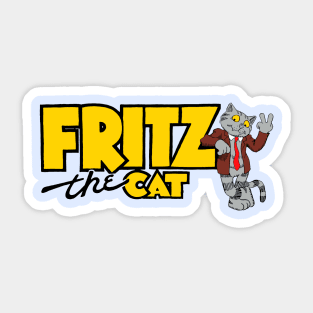 Fritz The Cat Sticker